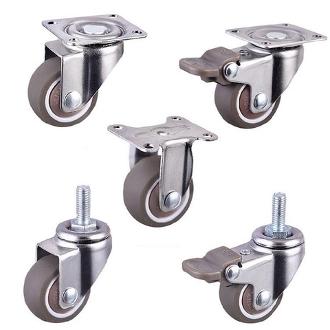 BÁNH XE ĐẨY BẰNG NHỰA DẺO TPR D=50mm