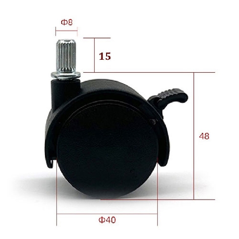 BÁNH XE KỆ NHỰA