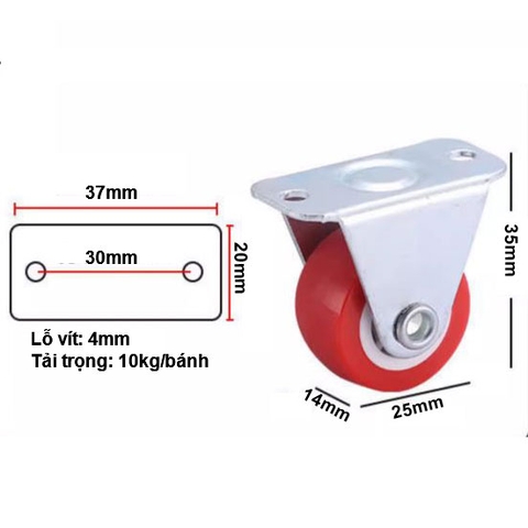 BÁNH XE NHỎ 25-75mm
