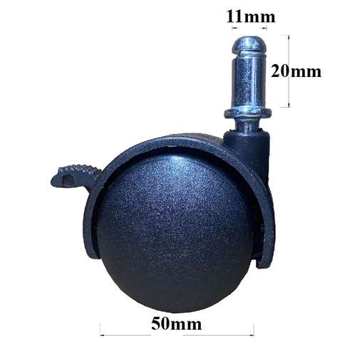 BÁNH XE NHỰA TY ĐẨY M6 ĐẾN M10