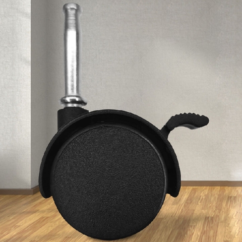 BÁNH XE NHỰA TY ĐẨY M6 ĐẾN M10