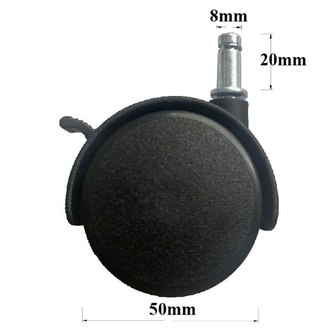 BÁNH XE NHỰA TY ĐẨY M6 ĐẾN M10