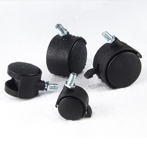 BÁNH XE NHỰA TY REN M6, M8, M10