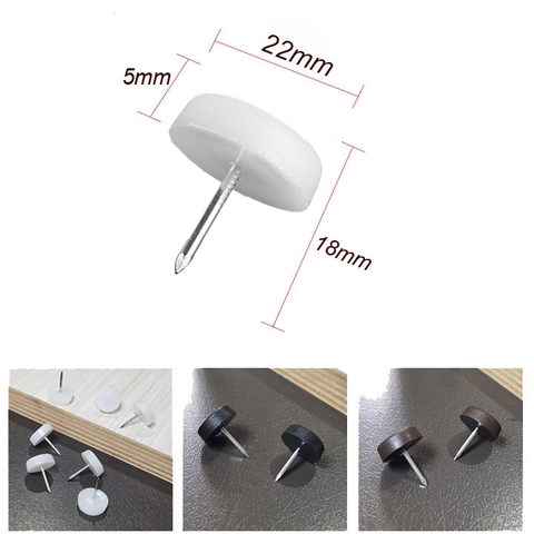 ĐINH NHỰA DẺO ĐÓNG CHÂN BÀN GHẾ