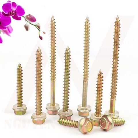 VÍT BẮN TÔN GỖ ĐẦU LỤC GIÁC