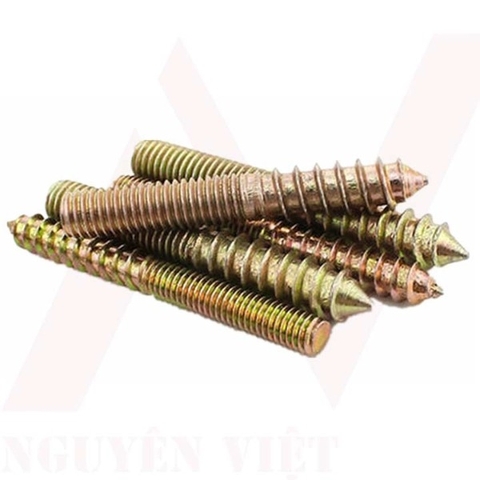 VÍT GỖ 2 ĐẦU REN THƯA