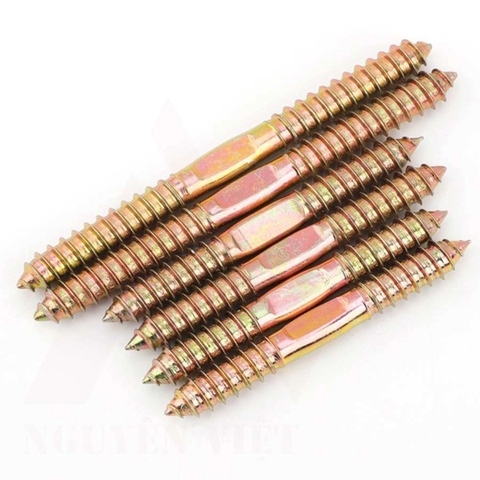 VÍT GỖ 2 ĐẦU REN THƯA