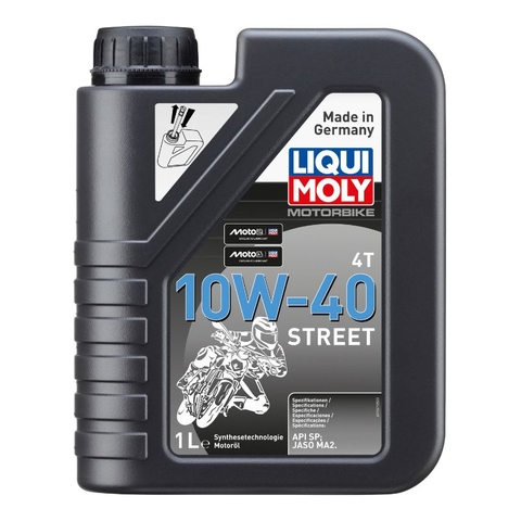 NHỚT XE MÁY (MOTORBIKE 4T STREET 10W40 LIQUI MOLY) - 1521
