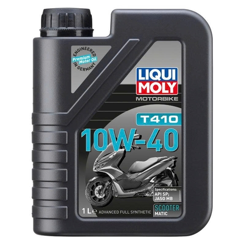 DẦU NHỚT ĐỘNG CƠ XE TAY GA LIQUI MOLY T410 10W-40 1L - 48332