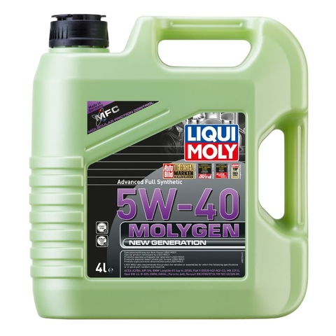 DẦU NHỚT Ô TÔ (MOLYGEN NEW GENERATION 5W40 LIQUI MOLY) 4L - 8578