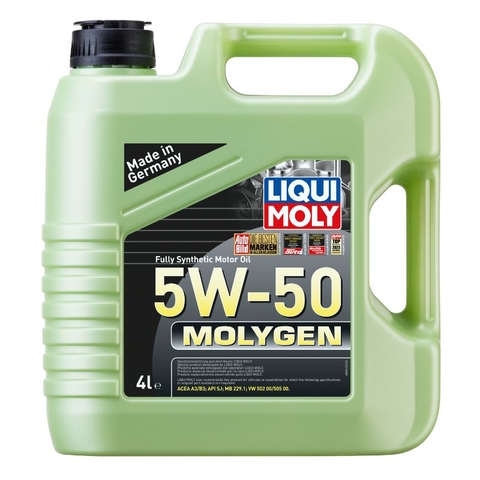DẦU NHỚT Ô TÔ (MOLYGEN NEW GENERATION 5W50 LIQUI MOLY) 4L - 2543