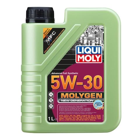 DẦU NHỚT ĐỘNG CƠ Ô TÔ LIQUI MOLY (MOLYGEN NEW GENERATION 5W-30 DPF) 1L - 21224