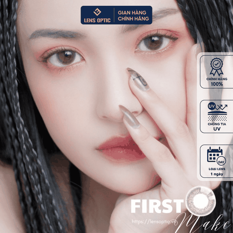 Kính áp tròng SEED 1 ngày màu First Make, lens SEED Eye coffret 1 day UV