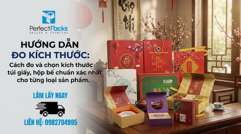 Cách Đo Và Chọn Kích Thước Túi Giấy, Hộp Bế Chuẩn Xác Nhất Cho Từng Loại Sản Phẩm