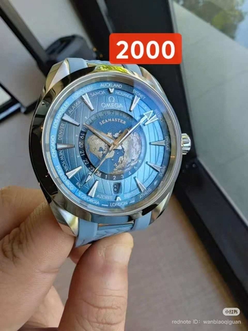 Đơn sản xuất 2000 con Ome seamaster bản dây cao su