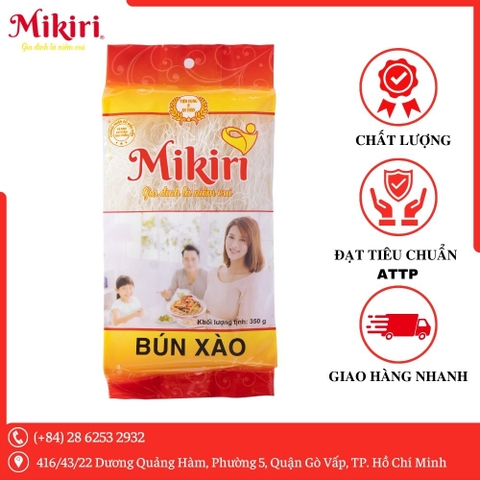 Tổng hợp dòng bún gạo khô thuộc nhãn hàng Mikiri 24