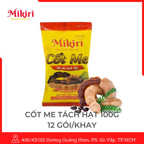 Gói cốt me Mikiri 100g tách hạt tiện dụng 35