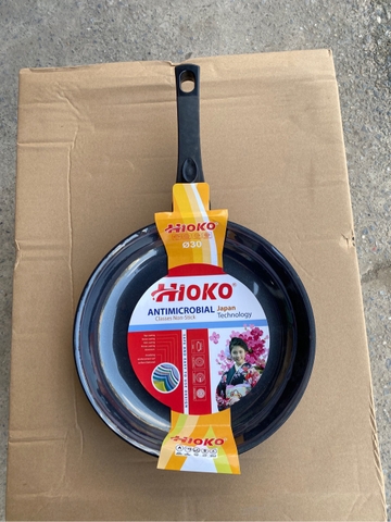 chảo cạn vân đá đáy từ 30 cm hioko