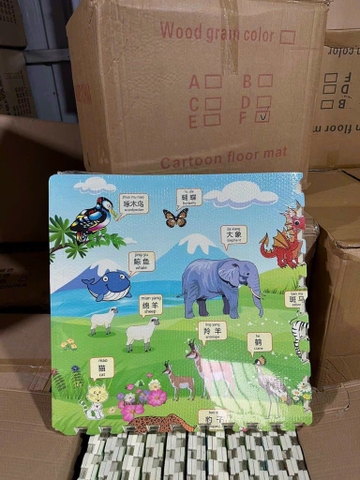 thảm xốp hình(4 tấm)