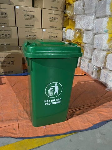 THÙNG RÁC CÓ BÁNH XE 120L GLCC 9110