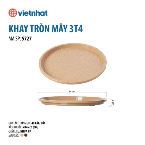 KHAY TRÒN MÂY 3T4 5727