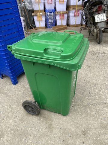 THÙNG RÁC CÔNG CỘNG 80L BÁNH XE