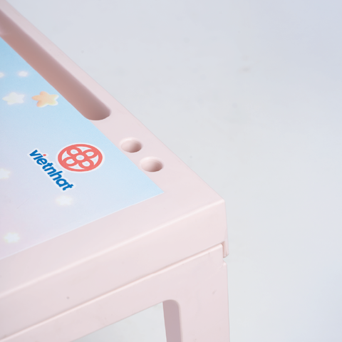 BÀN CHỮ NHẬT CHÂN GẤP CÓ IN 1833-1