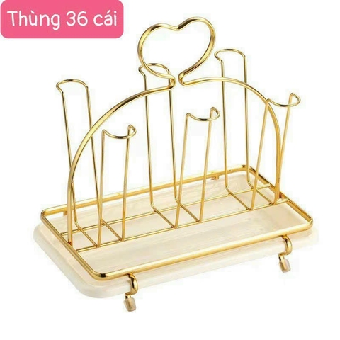 cắm cốc vuông vàng( đĩa trắng)-40