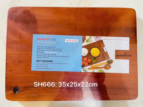 thớt gỗ xà CN cừ 666 mega