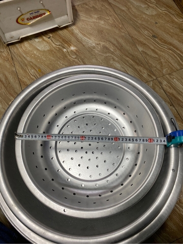 rổ rá nhôm 3 cu 44 cm