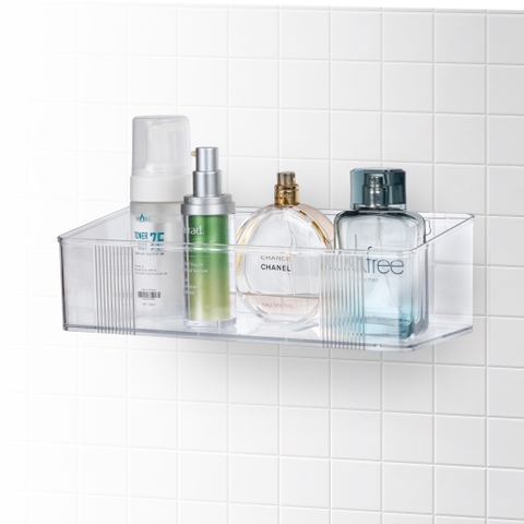 Khay dán tường đa năng hokori 5705 khay dán tường không cần khoan nhựa cao cấp  aladanh-net-vn