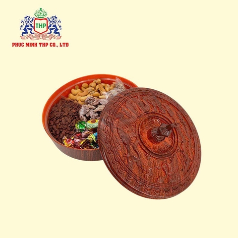 mứt nhạc long phụng vân gỗ