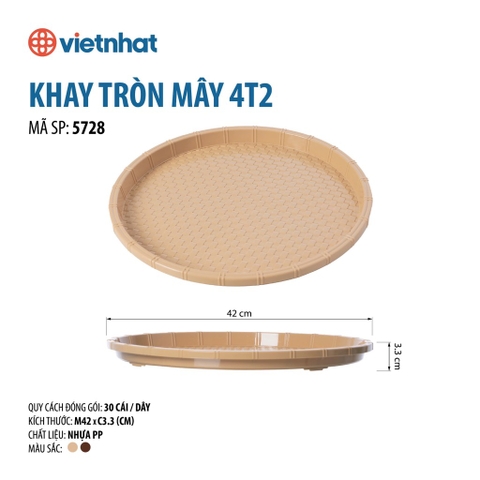 KHAY TRÒN MÂY 4T2 5728