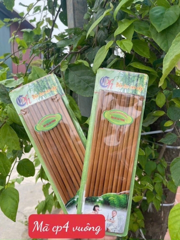 đũa tre hoa bìa xanh