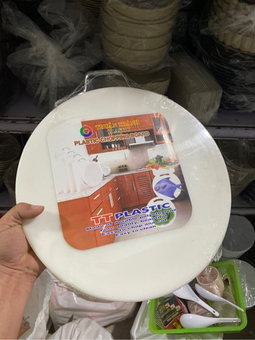 thớt tròn quai inox tt