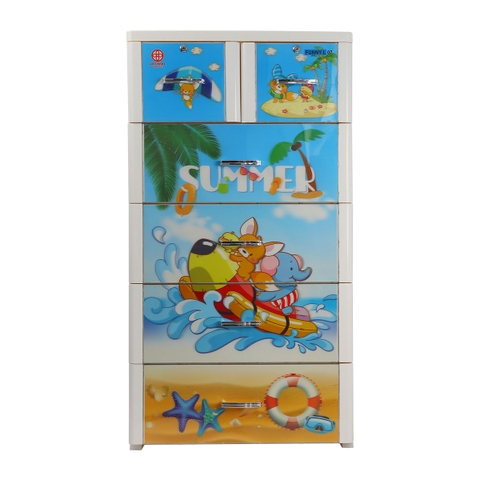TỦ FUNNY 5T HÌNH 3D 3821-1