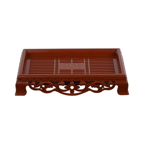 KHAY TRÀ VUÔNG HOA 5684