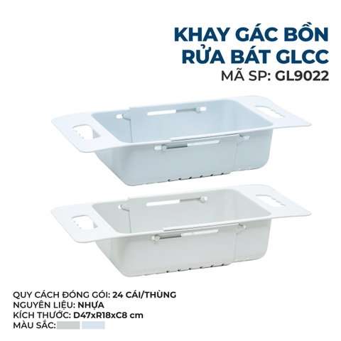 KHAY GÁC BỒN RỬA BÁT GLCC 9022