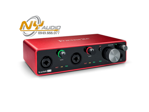 Focusrite Scarlett 4i4 Gen 3 Audio Interface hàng nhập khẩu chính hãng