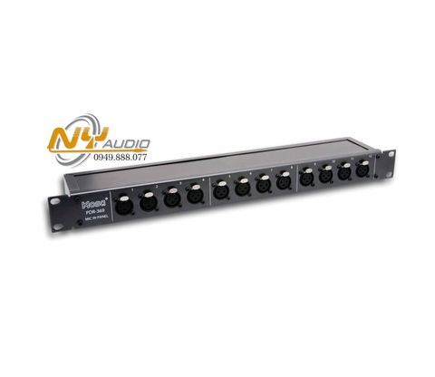 Hosa Patch Bay XLR3F to XLR3M hàng nhập khẩu chính hãng