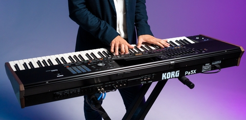 Korg Pa5X - 61 keys Professional Arranger Keyboards hàng chính hãng