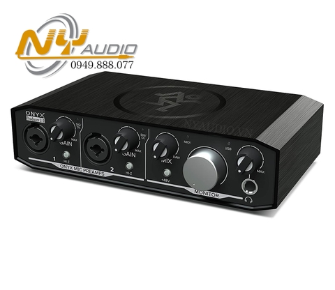 Mackie ONYX 2-2 Audio Interface hàng nhập khẩu chính hãng