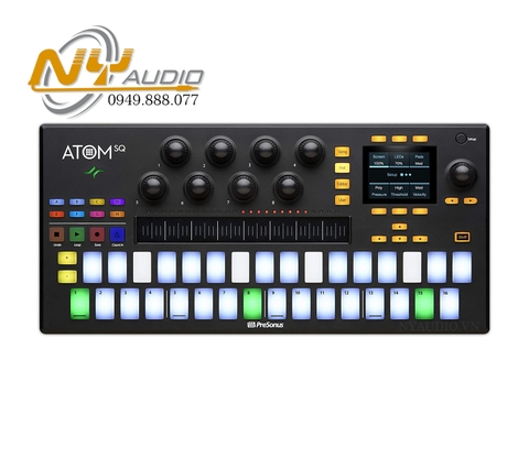 PreSonus ATOM SQ Midi Keyboard / Pad Hybrid hàng nhập khẩu chính hãng