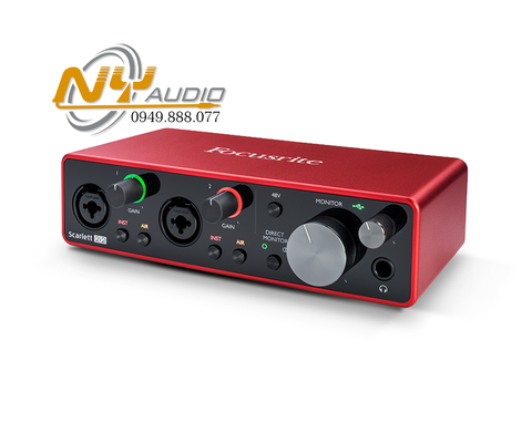 Focusrite Scarlett 2i2 Gen 3 Audio Interface hàng nhập khẩu chính hãng