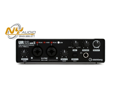 Steinberg UR22 MK2 Audio Interface hàng nhập khẩu chính hãng