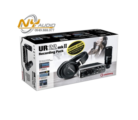 Steinberg UR22 MK2 Recording Pack hàng nhập khẩu chính hãng