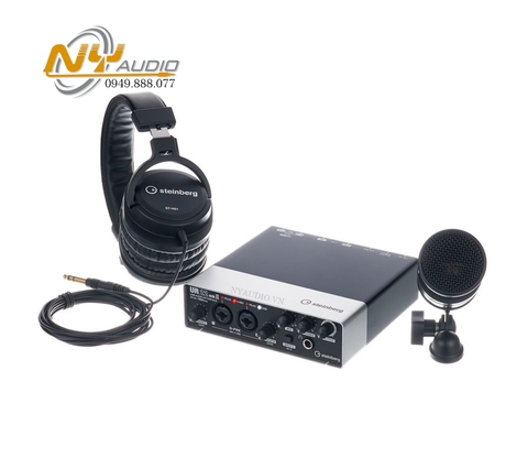 Steinberg UR22 MK2 Recording Pack hàng nhập khẩu chính hãng