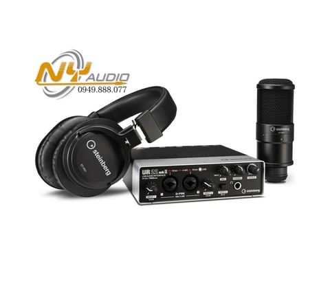 Steinberg UR22 MK2 Recording Pack hàng nhập khẩu chính hãng