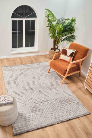 Thảm trải sàn Penza ghi dệt Thổ Nhĩ Kỳ