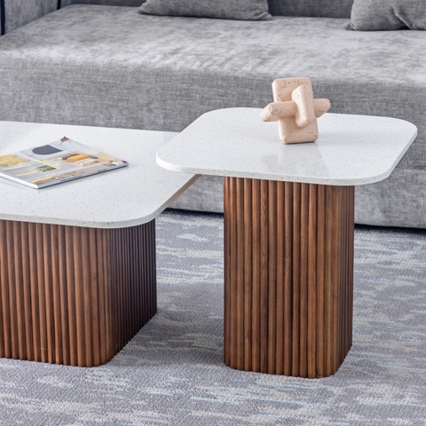 Bàn trà Chesnut phiên bản mặt bàn 50cm